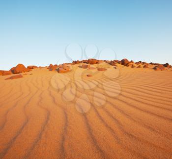 Royalty Free Photo of a Desert
