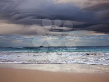 Royalty Free Photo of a Stormy Sea