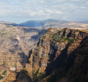 Royalty Free Photo of Mountains in Ethiopia