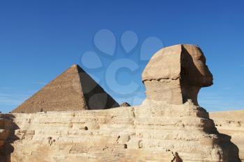 Royalty Free Photo of an Egyptian Sphinx