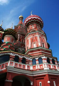 Royalty Free Photo of St Basils cathedral in Moscow,Russia