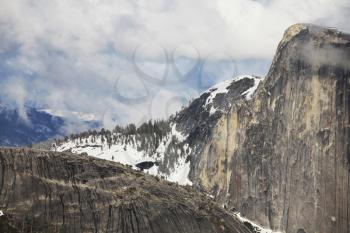 Royalty Free Photo of Yosemite Mountains