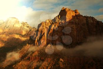 Royalty Free Photo of Zion national park