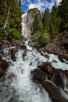 waterfall in Raineer National Park,USA
