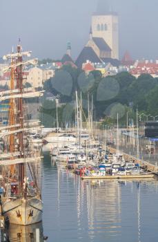 Sea port in Tallinn