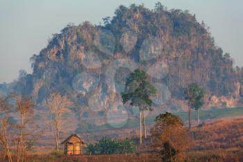 Rural landscapes in Northern Thailand