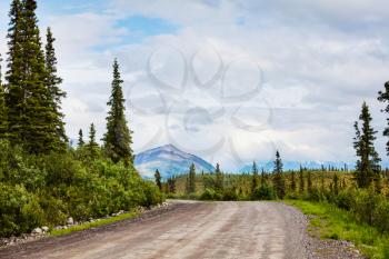 Highway in Alaska, United States