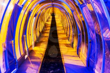 lighting tunnel