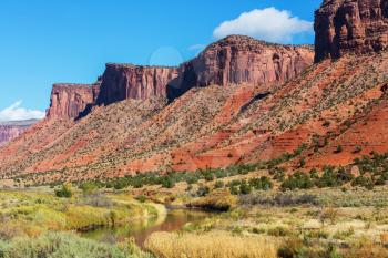 Beautiful natural landscapes in Colorado,USA.