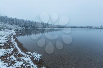 winter  lake