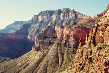 Picturesque landscapes of the Grand Canyon, Arizona, USA