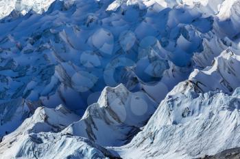 Giant Glacier in Alaska ,  USA