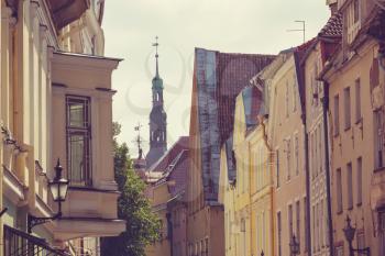 Beautiful old city Tallinn in Estonia