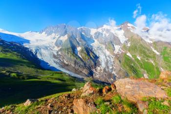 High Caucasus mountains. Svaneti. Georgia. 