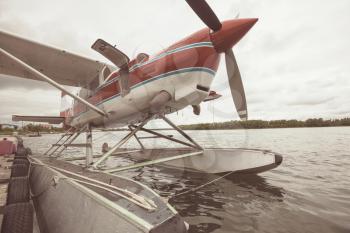Float Plane in the lake, Alaska