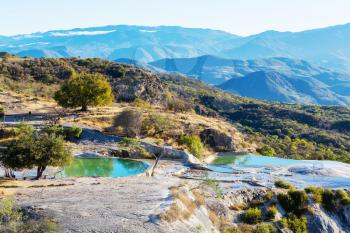 Hierve el Agua, natural hot springs in the Mexican state of Oaxaca