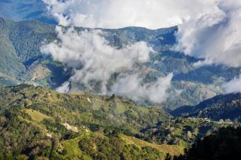 Beautiful mountains landscape in Costa Rica, Central America