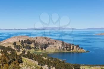Titicaca Lake in Bolivia