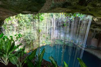 Ik-Kil Cenote,  Mexico