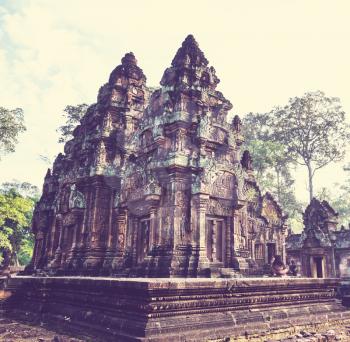 Ancient  temple Koh Ker,Cambodia