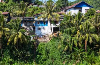 Lao village in jungle