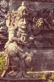 Stone statue on Bali,Indonesia