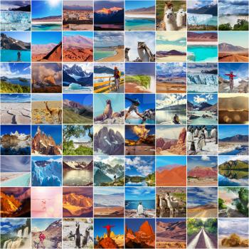 Argentina travel collage