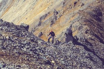 Ascent to Donoho peak,Alaska