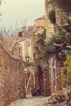 Beautiful ancient town  Monemvasia, Greece