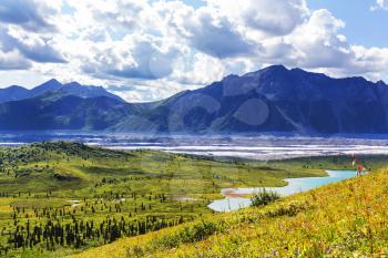 Wrangell-St. Elias National Park and Preserve, Alaska.