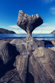 Unusual stone in Norway
