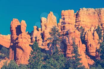 Sandstone formations in Utah, USA.