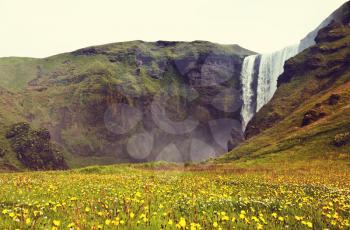 Icelandic dramatic landscapes