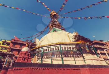Buddhist stupa in Nepal