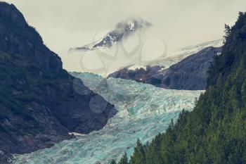 Bear glacier near Stewart, Canada