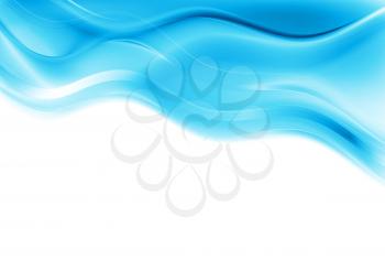 Abstract smooth waves background. Vector design eps 10