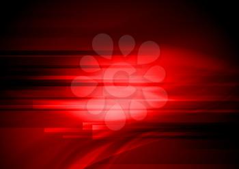 Abstract red technical design. Vector background eps 10