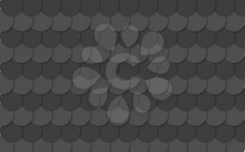 Abstract black circles tech background. Vector illustration eps 10
