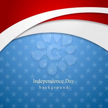 Abstract Independence Day vector background