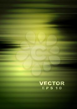 Dark green tech vector striped background