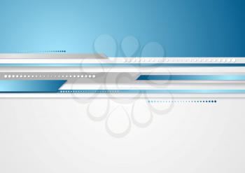 Abstract technology stripes design. Vector background