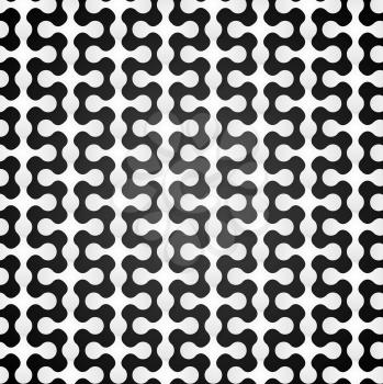 Abstract geometric pattern design. Vector background