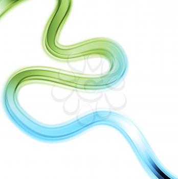 Abstract wavy bright background. Vector design