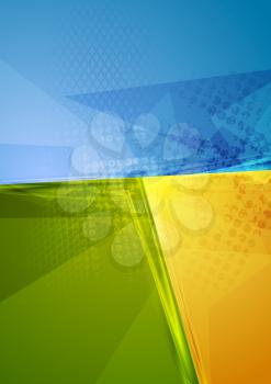 Bright abstract contrast background. Vector design