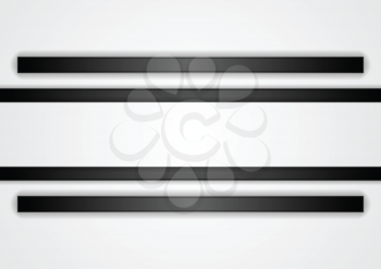 Black and white corporate background. Vector design