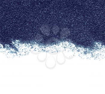 Dark blue abstract sand on white background. Vector illustration