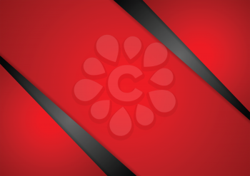 Abstract red corporate background. Vector design