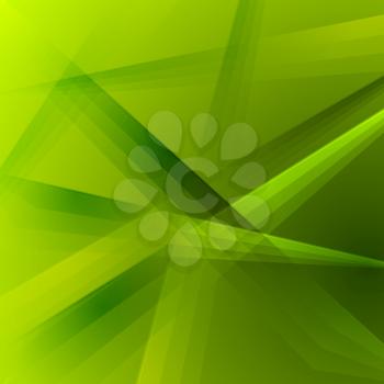 Abstract green shiny striped concept background. Vector design