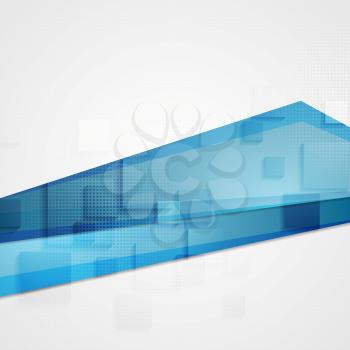 Abstract blue concept tech modern background. Vector template design