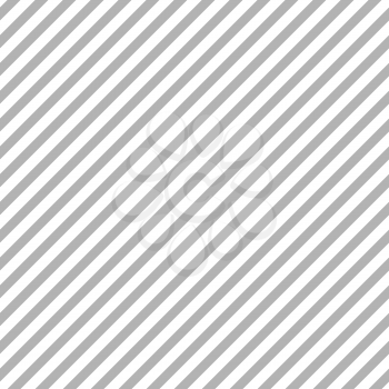 Grey diagonal stripes seamless pattern. Vector striped graphic design